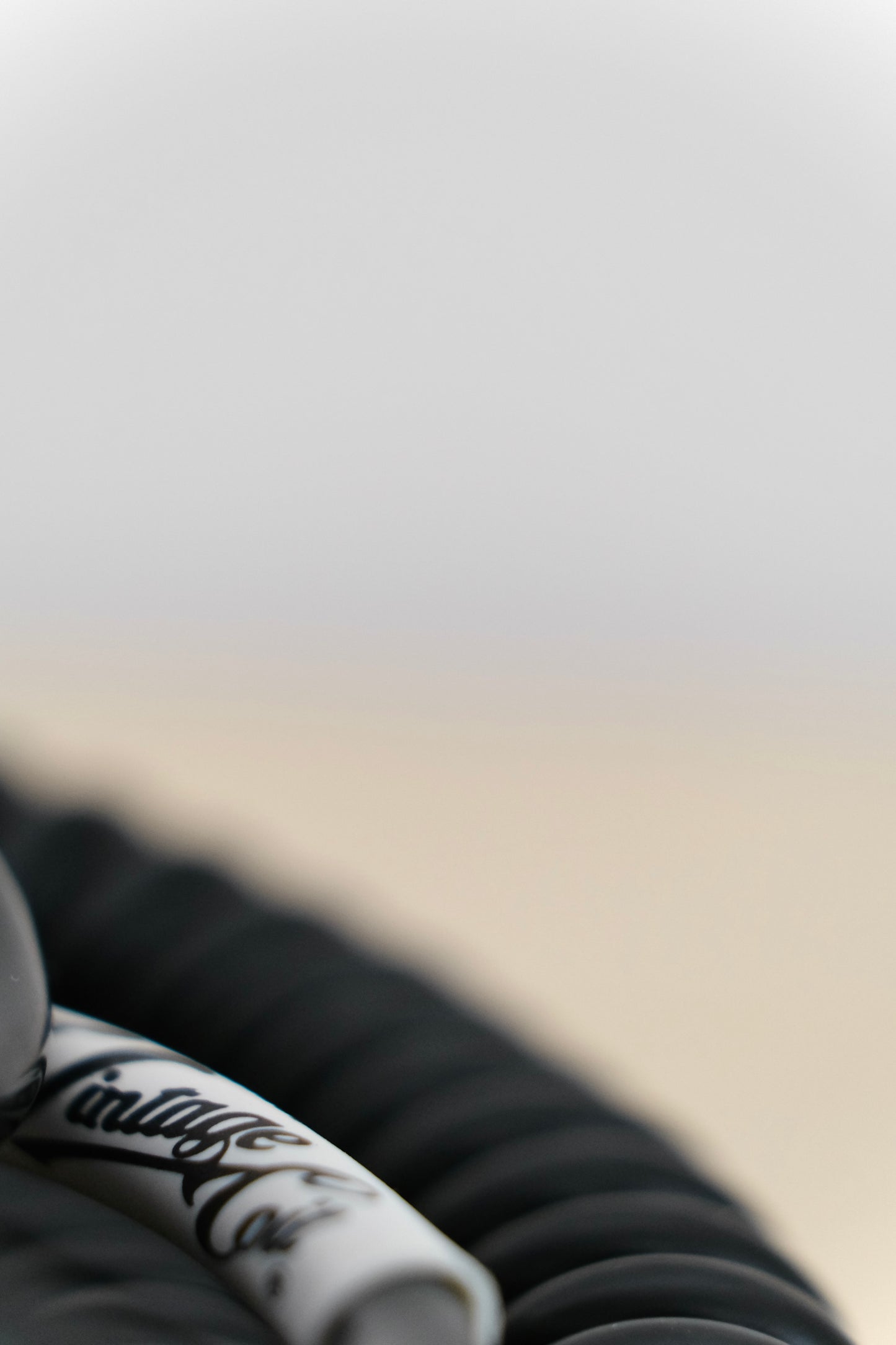 Voltage Cable Co. Vintage Coil Instrument Cable 25' - Black Straight to Straight Plugs