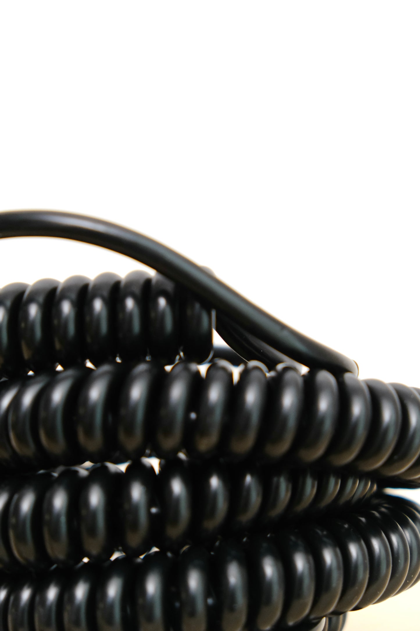 Voltage Cable Co. Vintage Coil Instrument Cable 25' - Black Straight to Straight Plugs