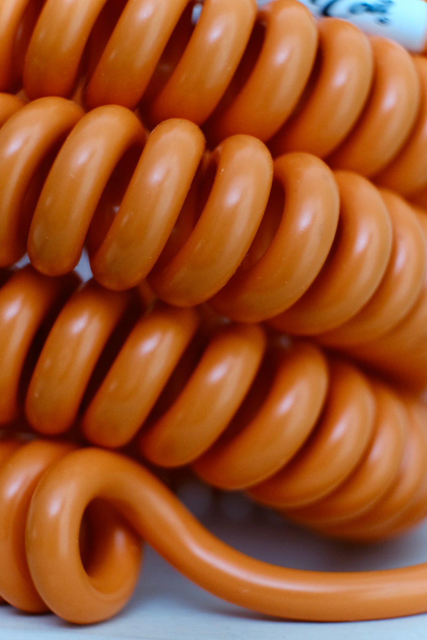 Voltage Cable Co. Vintage Coil Instrument Cable 25' - Orange Straight to Straight Plugs