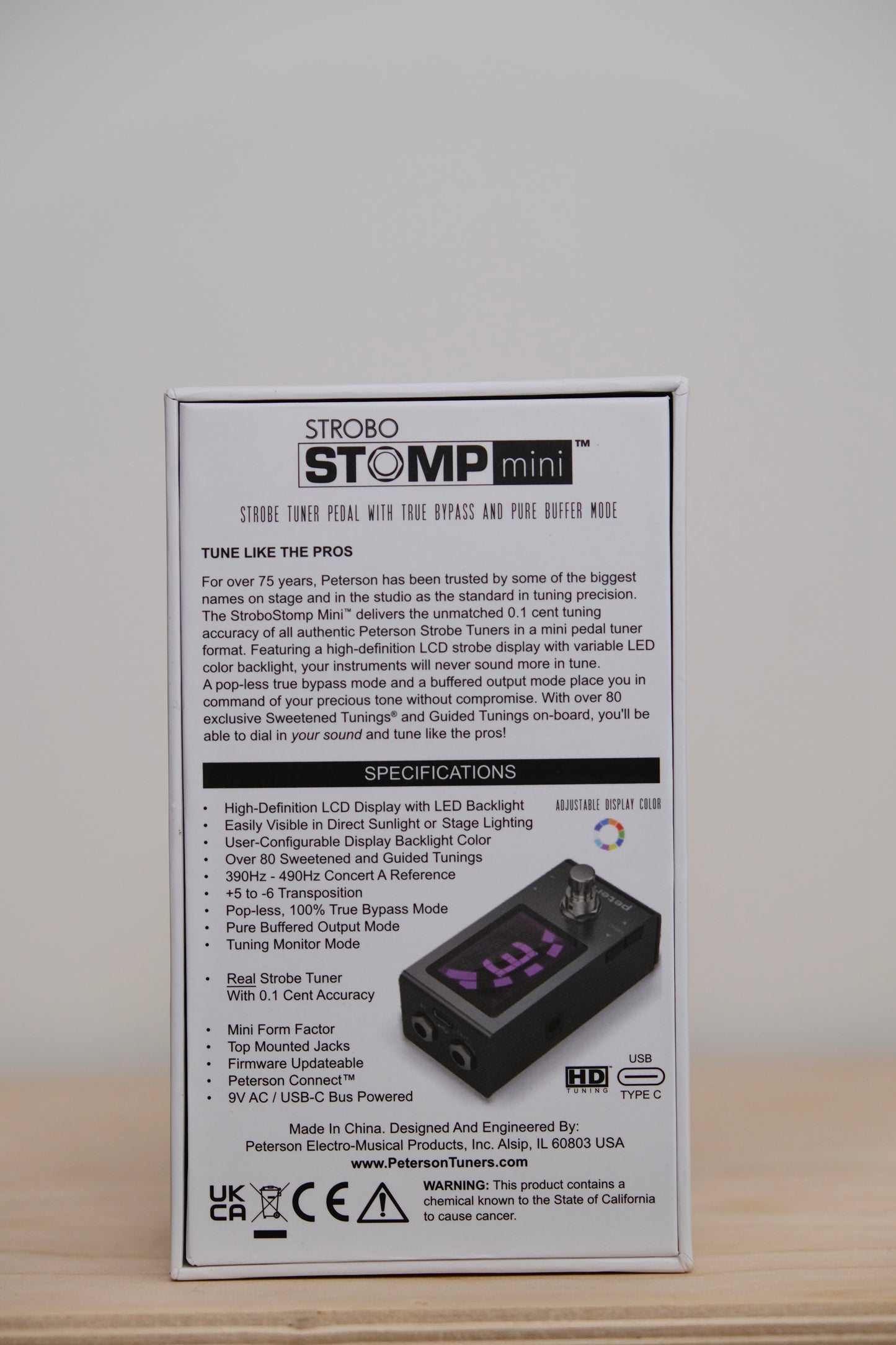 Peterson StroboStomp Mini