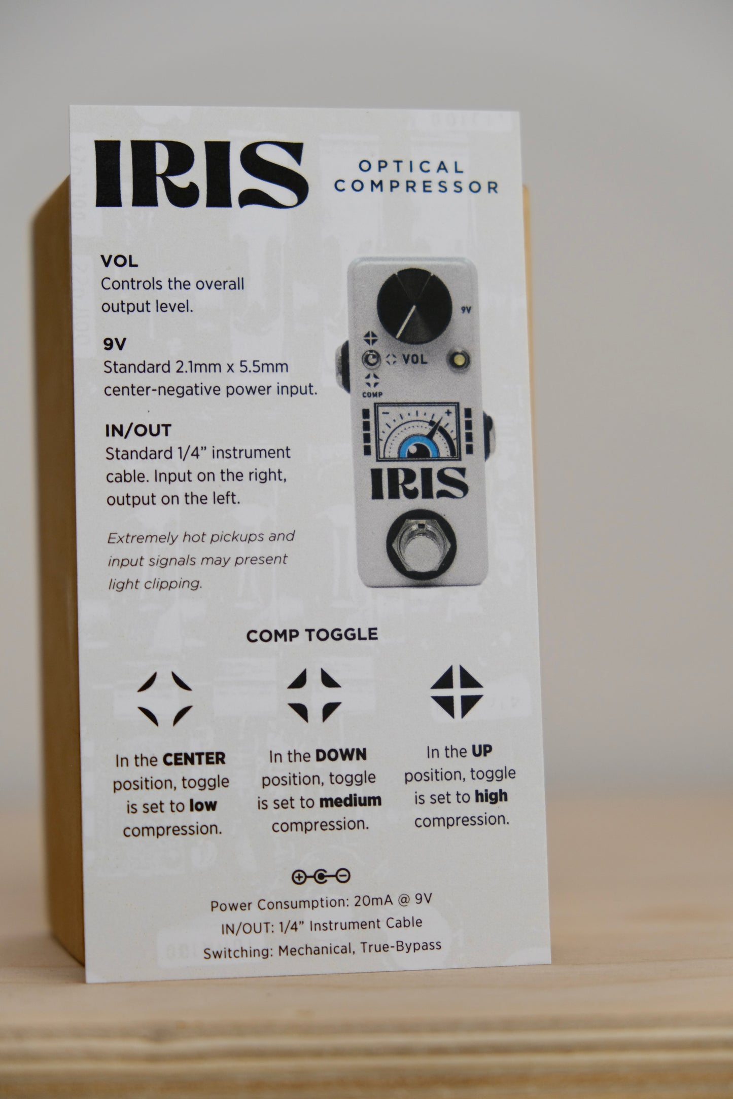 CopperSound IRIS – OPTICAL COMPRESSOR