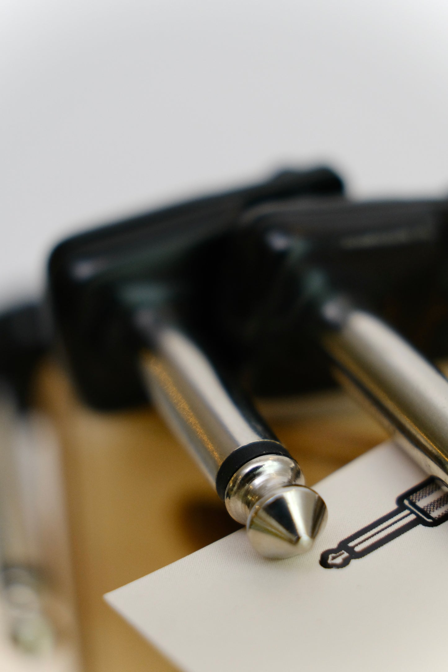 Caulfield Cables 6in Patch Cables (3pack) / Black w/ Black Plugs