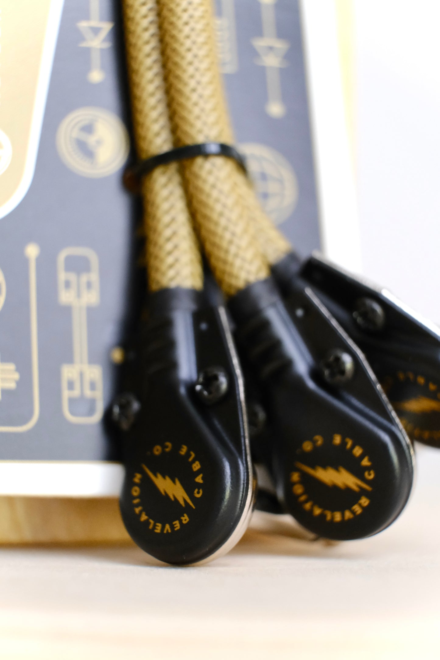 Revelation Patch Cable Dark Gold 3 Pack
