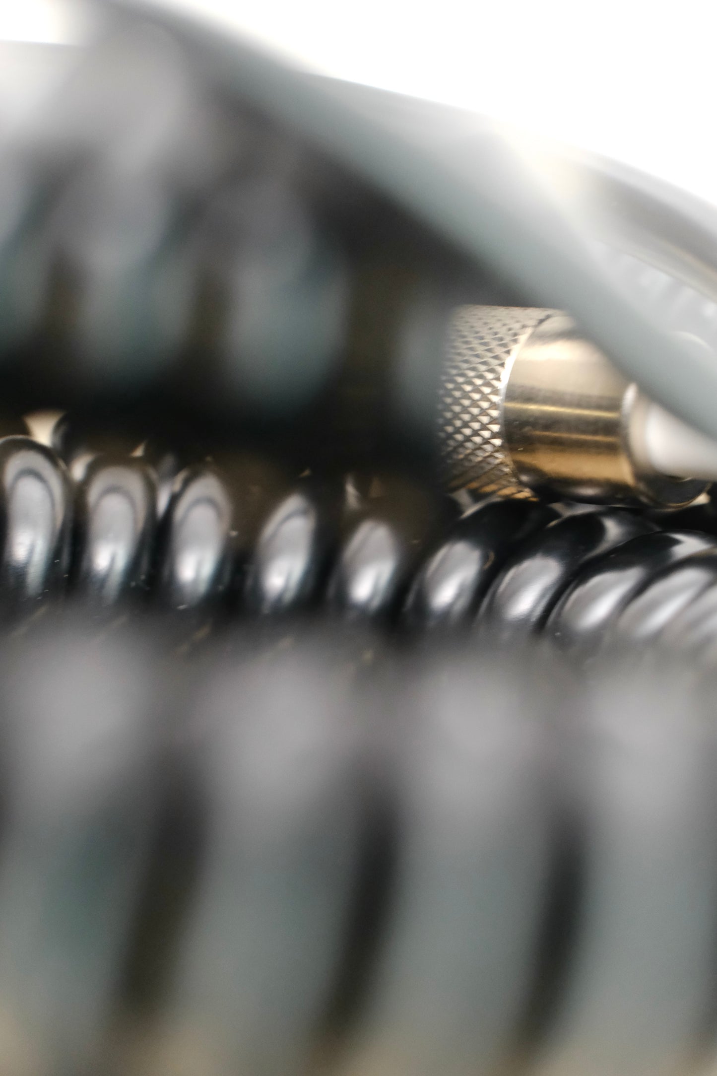 Voltage Cable Co. Vintage Coil Instrument Cable 25' - Black Straight to Straight Plugs