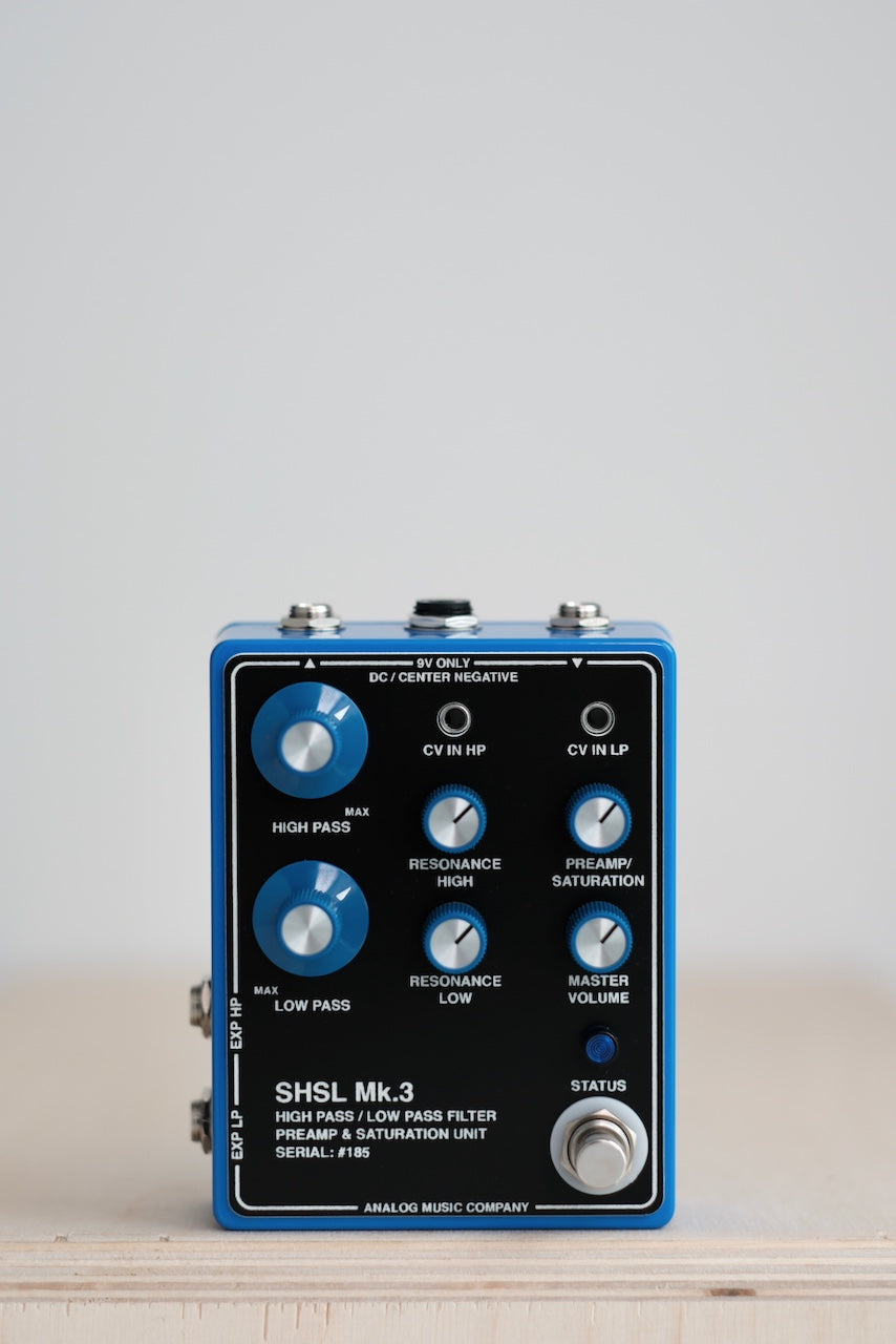 SO HIGH SO LOW FILTER & PREAMP - Blue