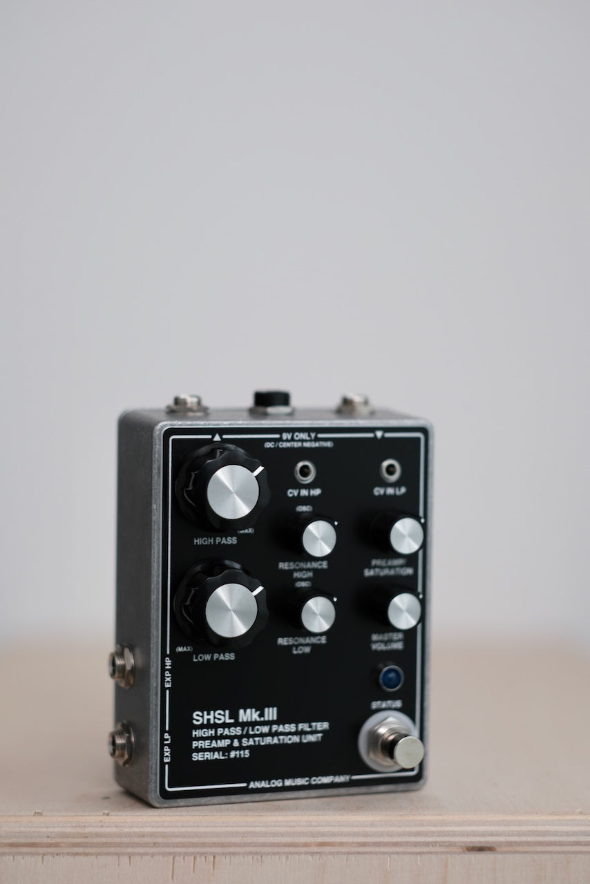 SO HIGH SO LOW FILTER & PREAMP - Raw