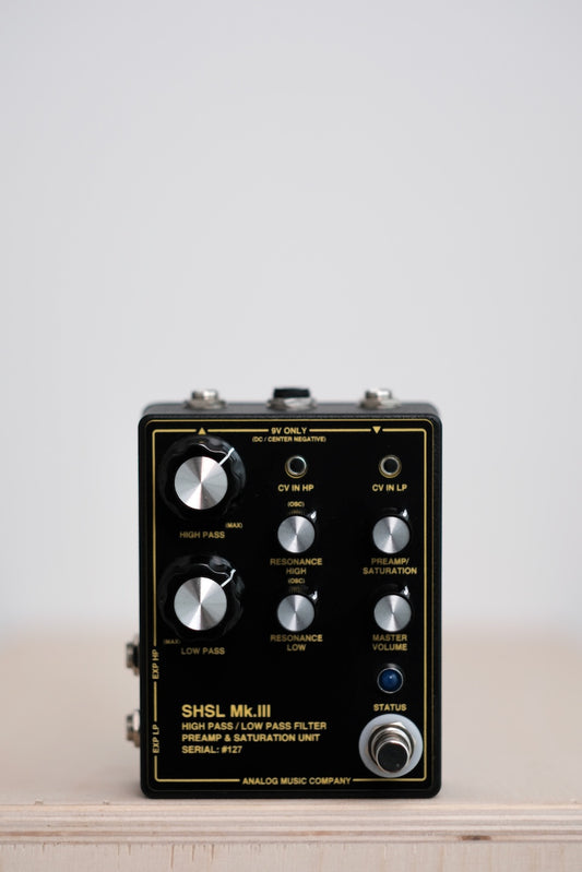 SO HIGH SO LOW FILTER & PREAMP - Black