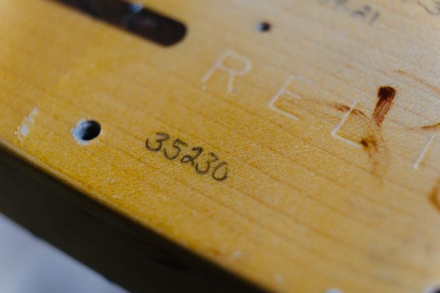 Fender Custom Shop Telecaster Quartersawn Maple Neck