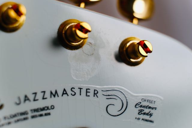 Fender Jazzmaster 62 RI Neck Rosewood with Sonic Blue