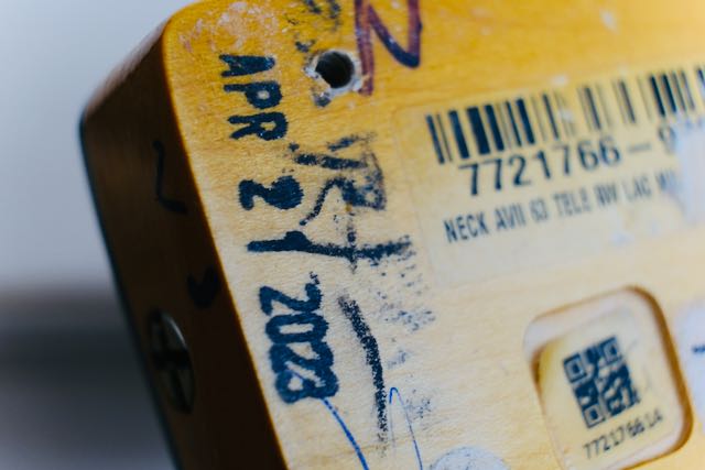 Fender Telecaster Neck Nitro Lacquer AVII 63'