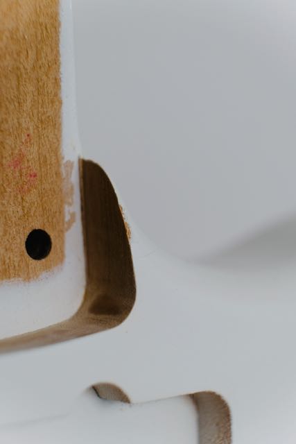 Guitar Mill JM body Olympic White Nitro Lacquer