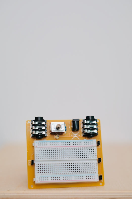 CopperSound DIY Mini Breadboard - Yellow