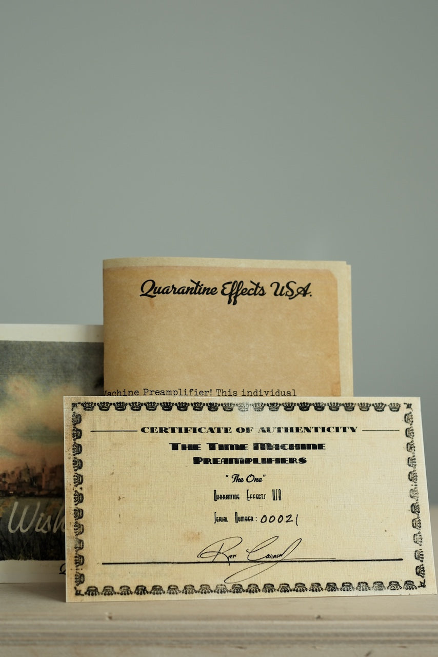 Quarantine Effects "The One"