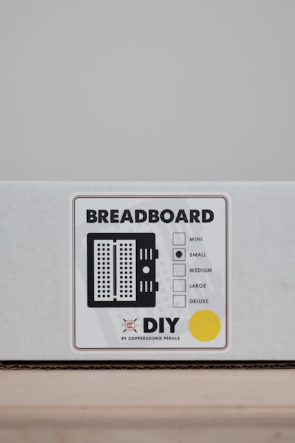CopperSound DIY Small Breadboard - Yellow