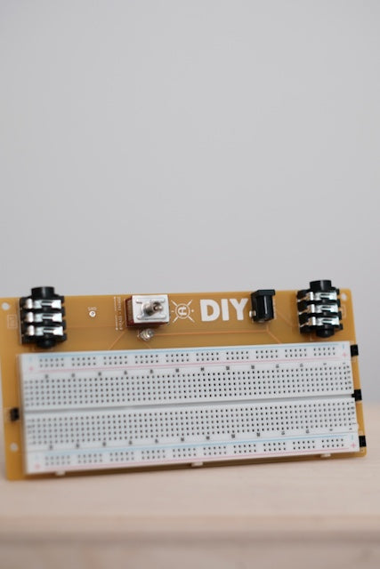 CopperSound DIY Small Breadboard - Yellow