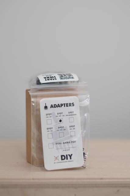 CopperSound DIY Cir-Kit Component Bag: LPB-1-Boost-A-Drive-A-Fuzz