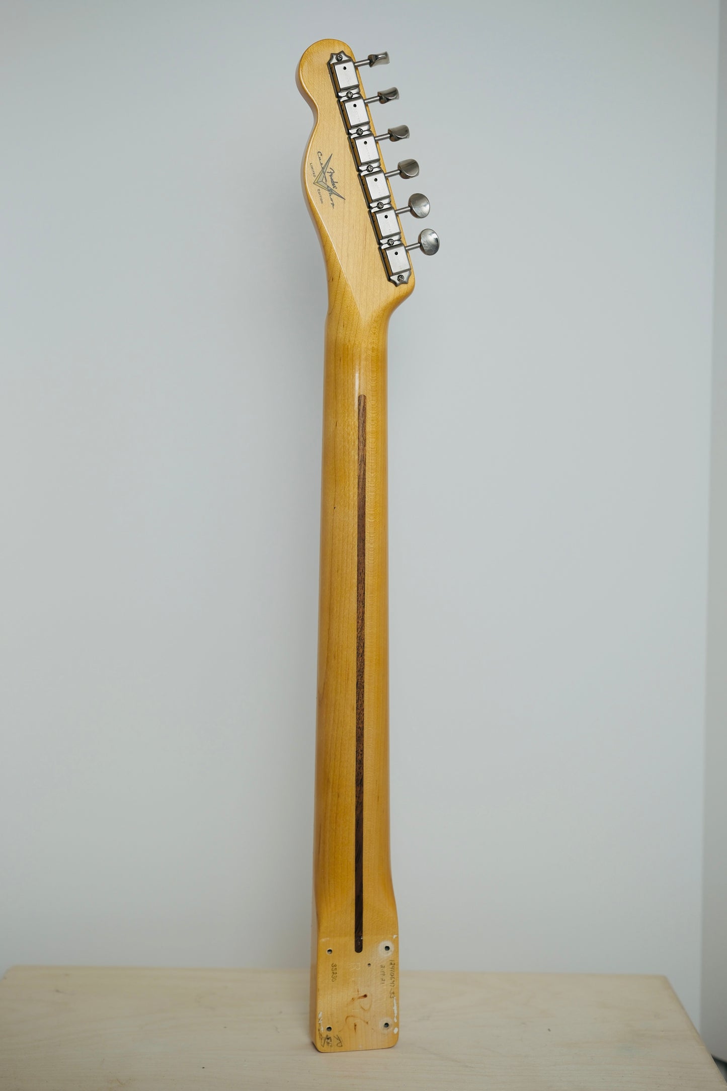 Fender Custom Shop Telecaster Quartersawn Maple Neck