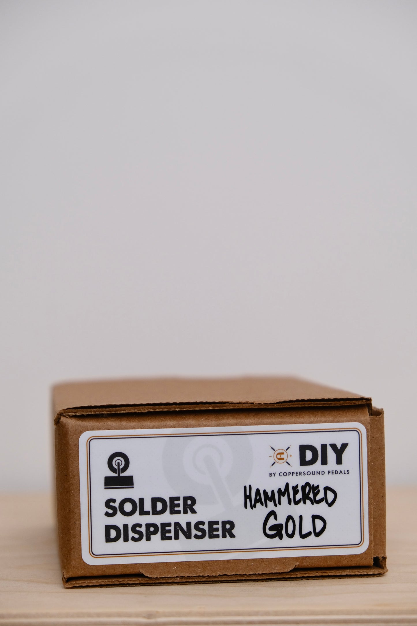 CopperSound DIY Solder Dispenser Hammered Gold