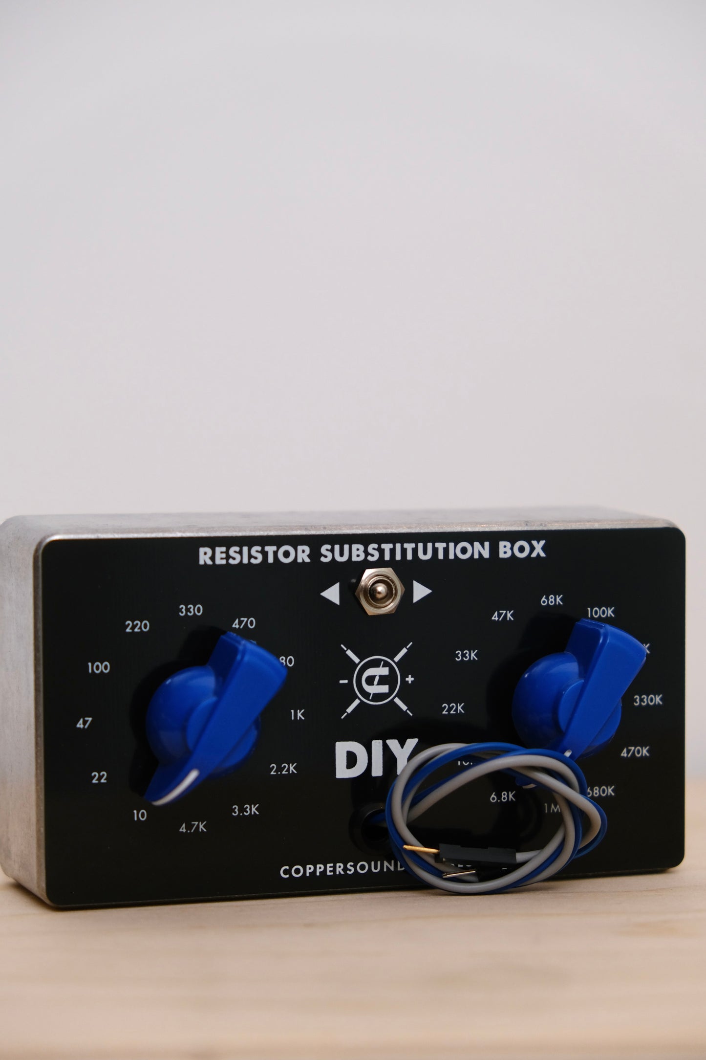Coppersound DIY Resistor Substitution Box Raw Finish
