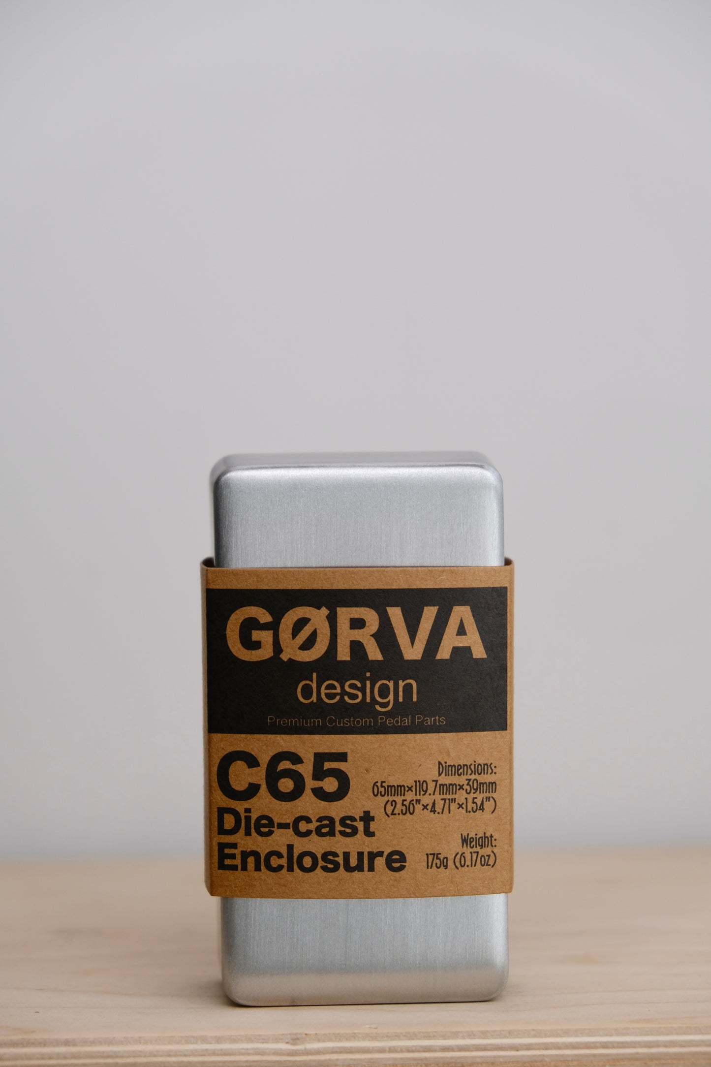 GØRVA Design C65 Die-Cast Enclosure Rough Polished