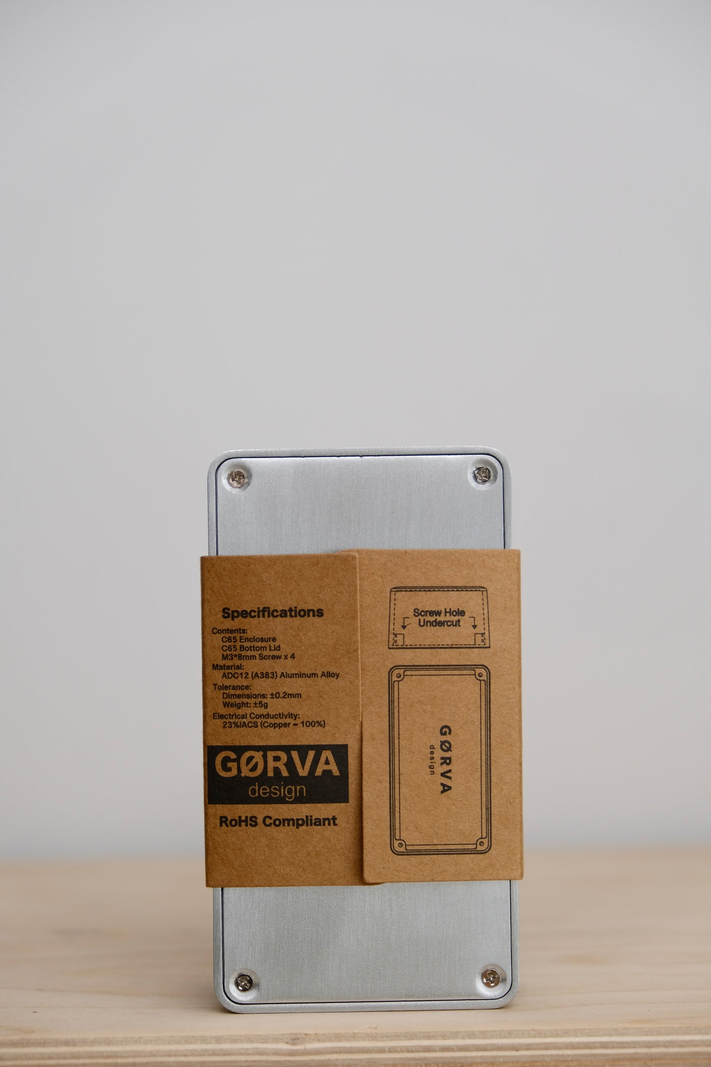 GØRVA Design C65 Die-Cast Enclosure Rough Polished