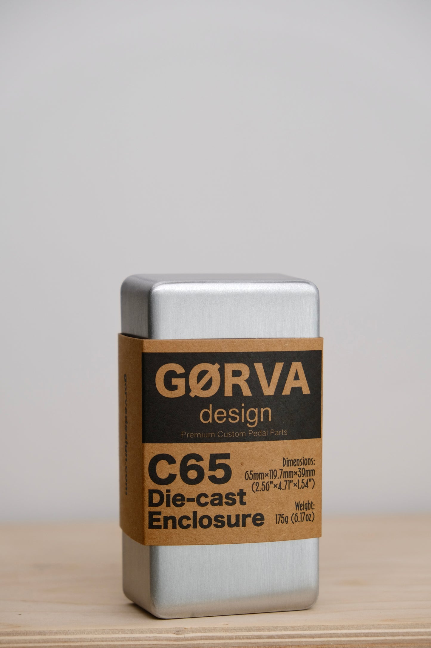 GØRVA Design C65 Die-Cast Enclosure Rough Polished