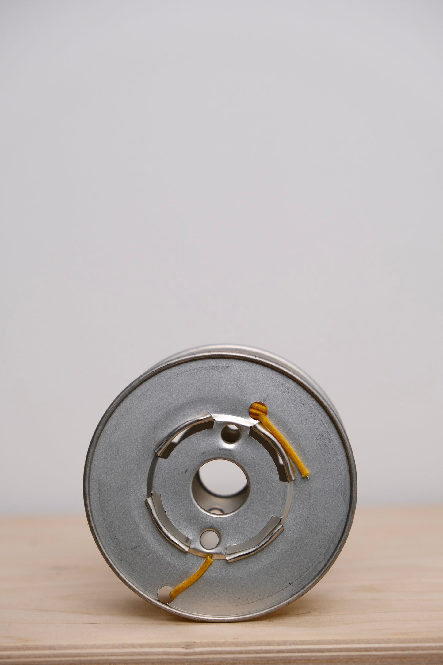 Vintage Style Solid Core Cloth Pushback Wire 50 ft. Yellow