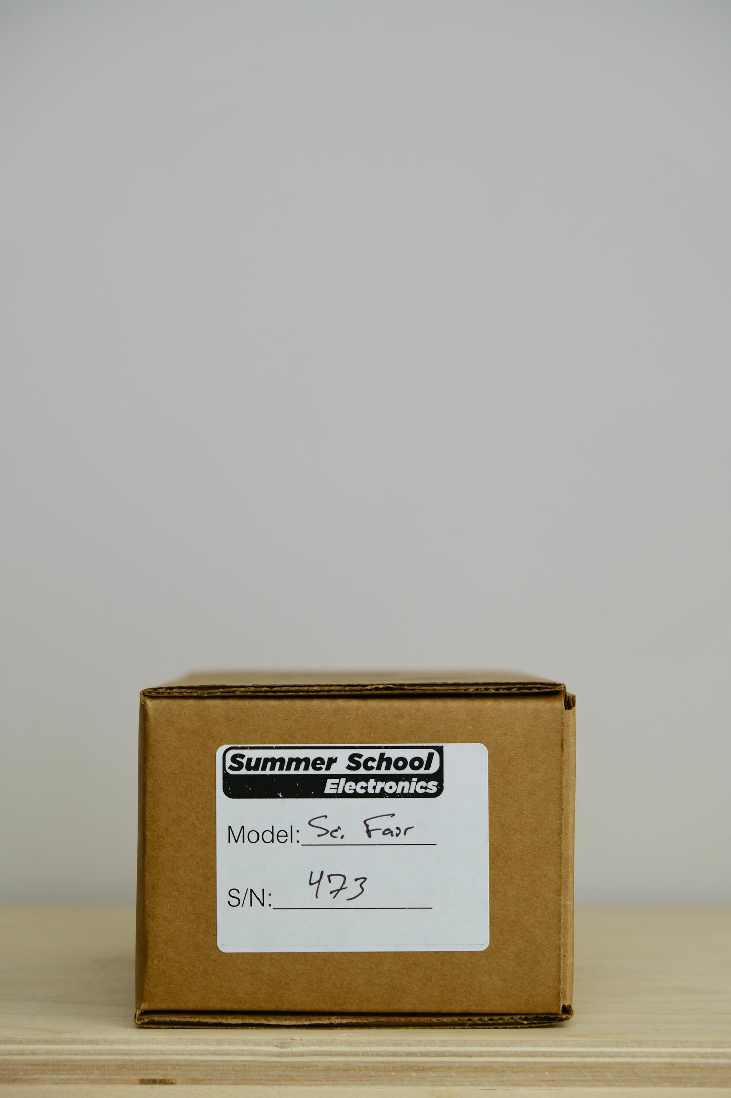 Summer School Science Fair Overdrive/Distortion