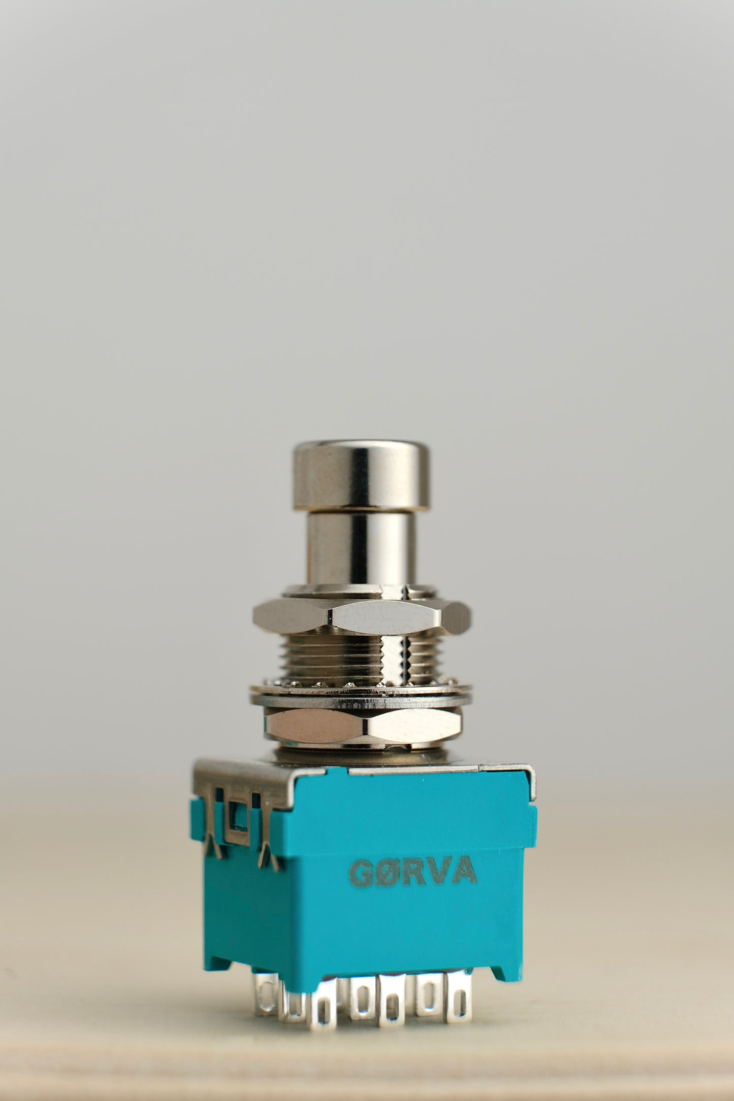 GØRVA DESIGN Mechano 3PDT Premium Soft-Click Foot Switch
