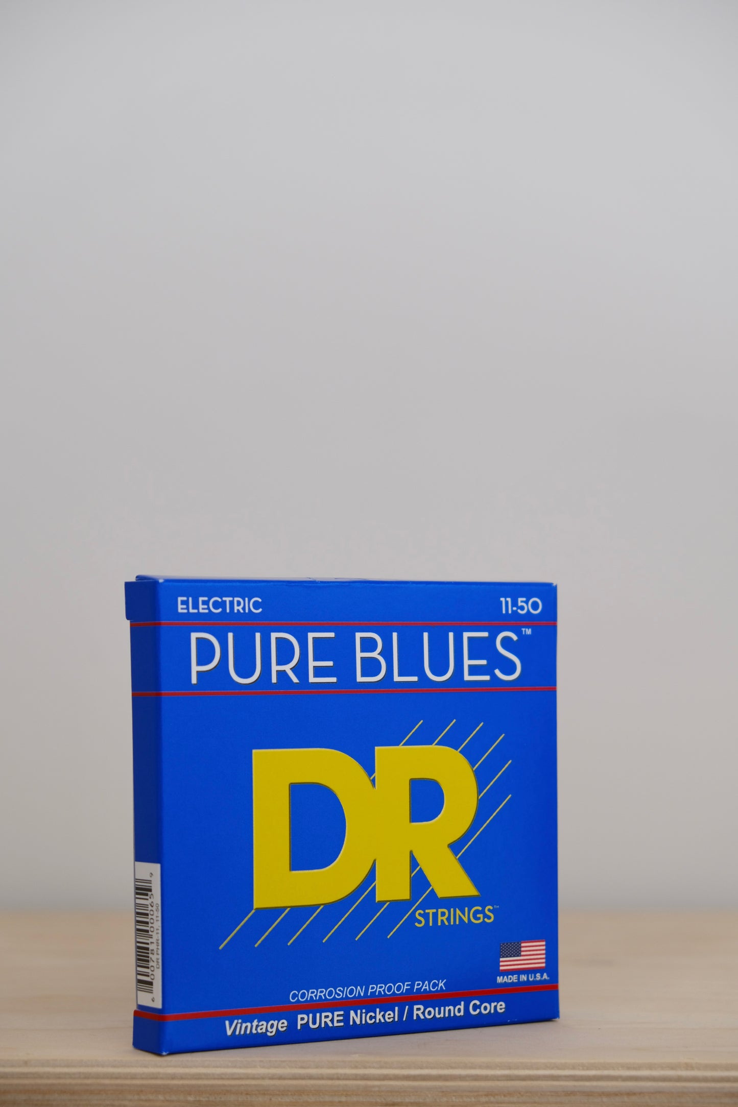 DR PURE BLUES™ - Pure Nickel Electric Guitar Strings: Heavy 11-50
