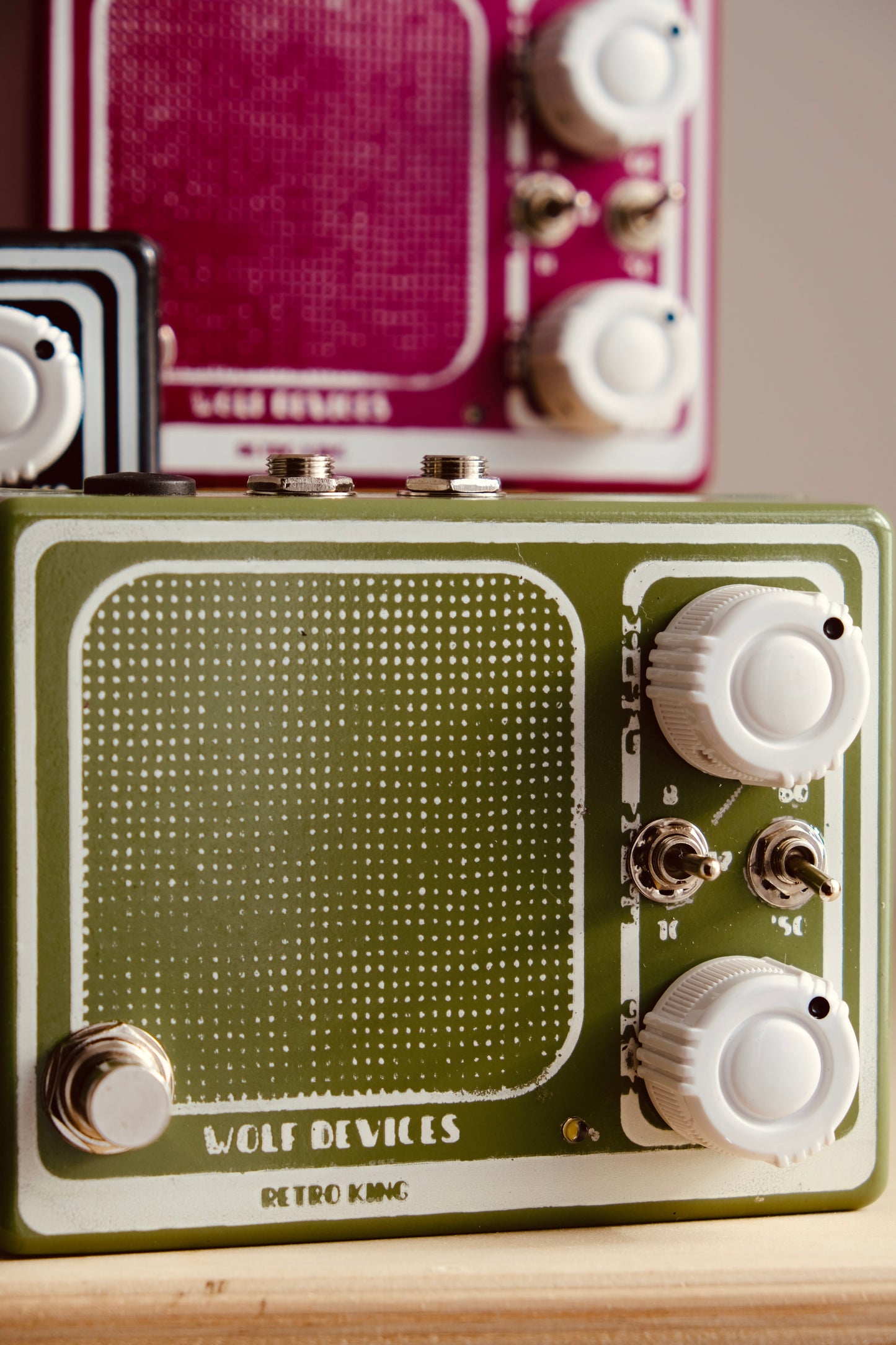 Wolf Devices - Retro King (Germanium & Silicon Overdrive) - Green