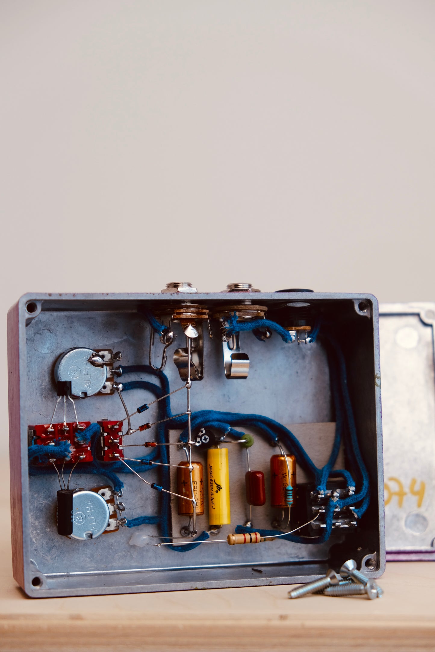 Wolf Devices - Retro King (Germanium & Silicon Overdrive) - Magenta