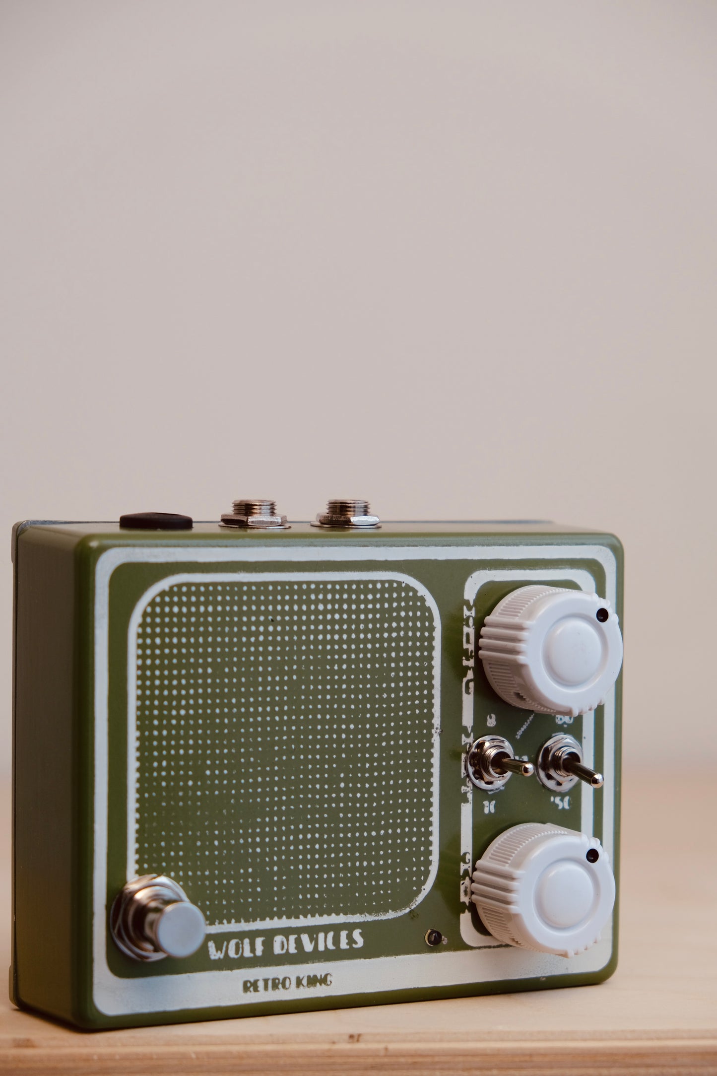 Wolf Devices - Retro King (Germanium & Silicon Overdrive) - Green