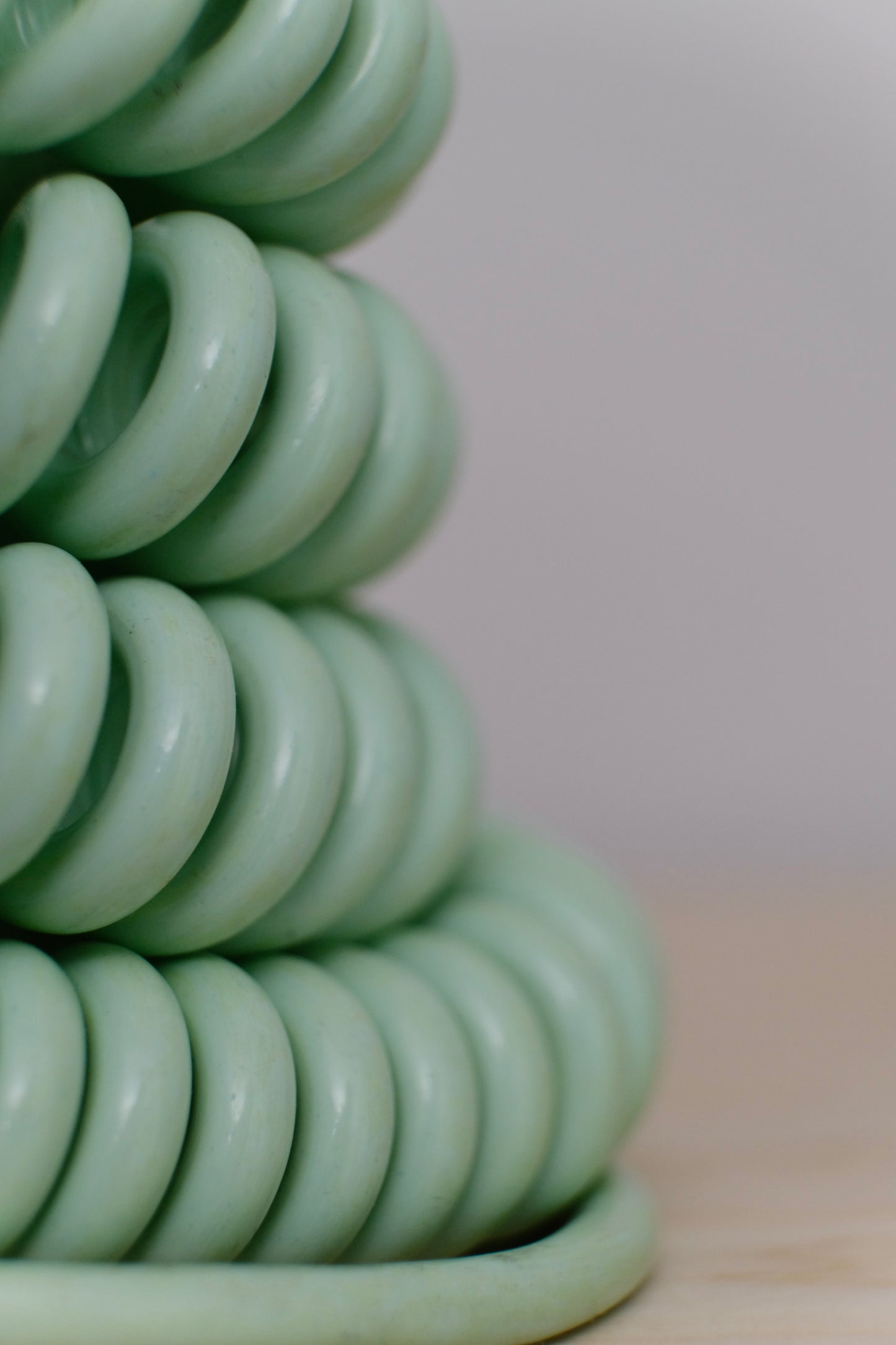 Voltage Cable Co. Vintage Coil Instrument Cable 25' - Surf Green Straight to Straight Plugs