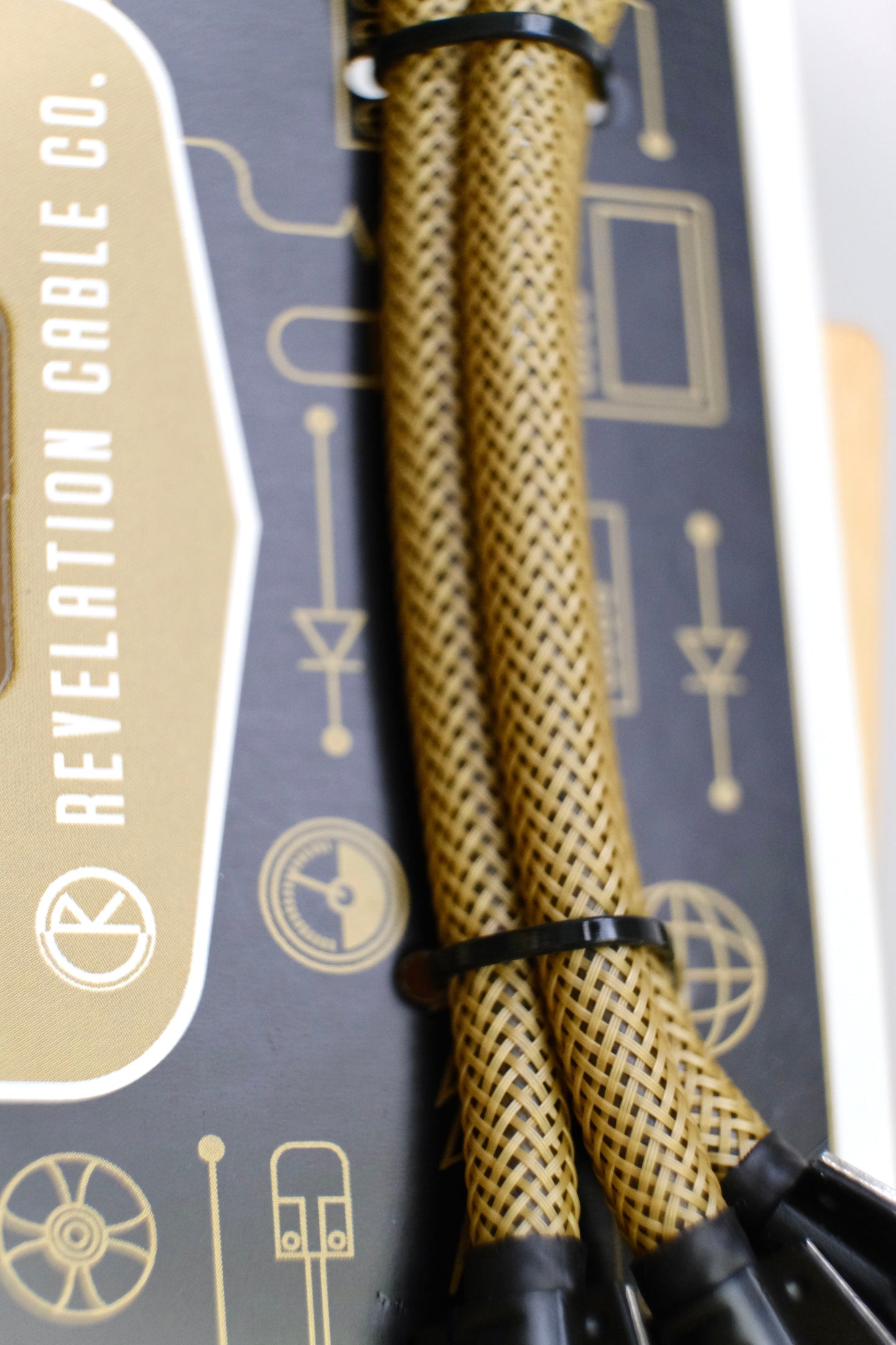 Revelation Patch Cable Dark Gold 3 Pack