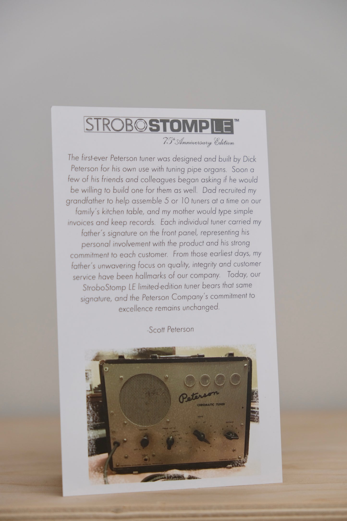 Peterson StroboStomp LE