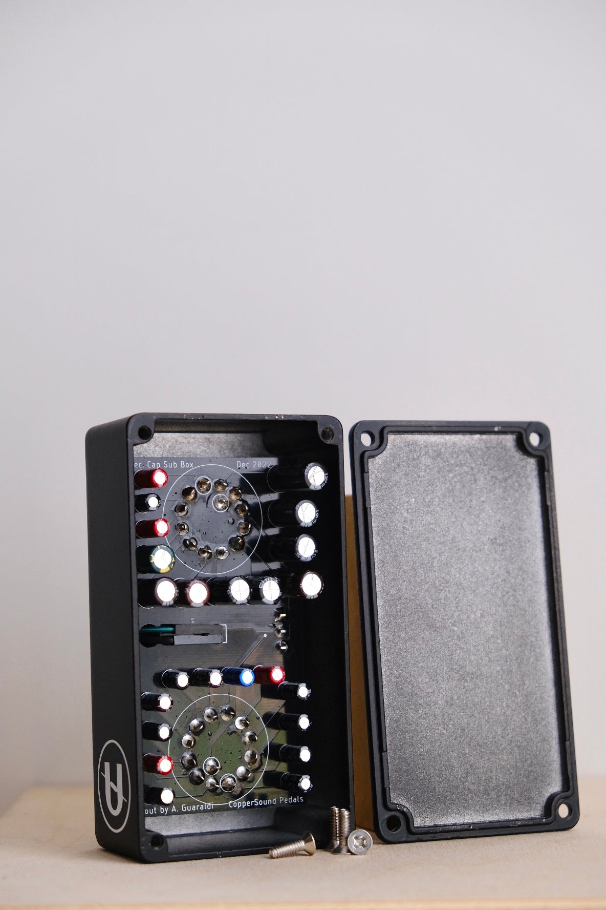 Coppersound DIY Electrolytic Capacitor Substitution Box