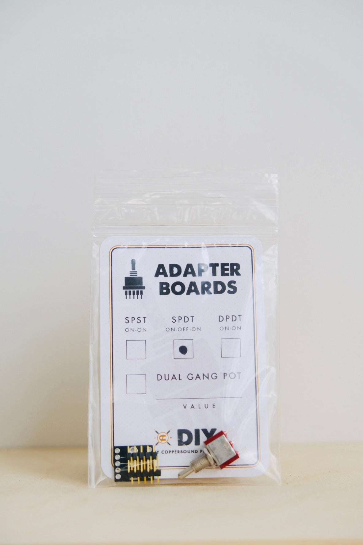 CopperSound DIY SPDT ON-OFF-ON Toggle Switch