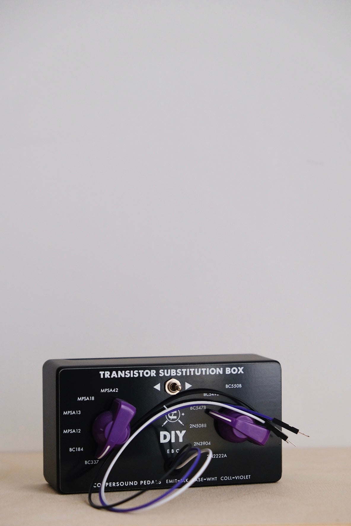 CopperSound DIY Transistors Substitution Box