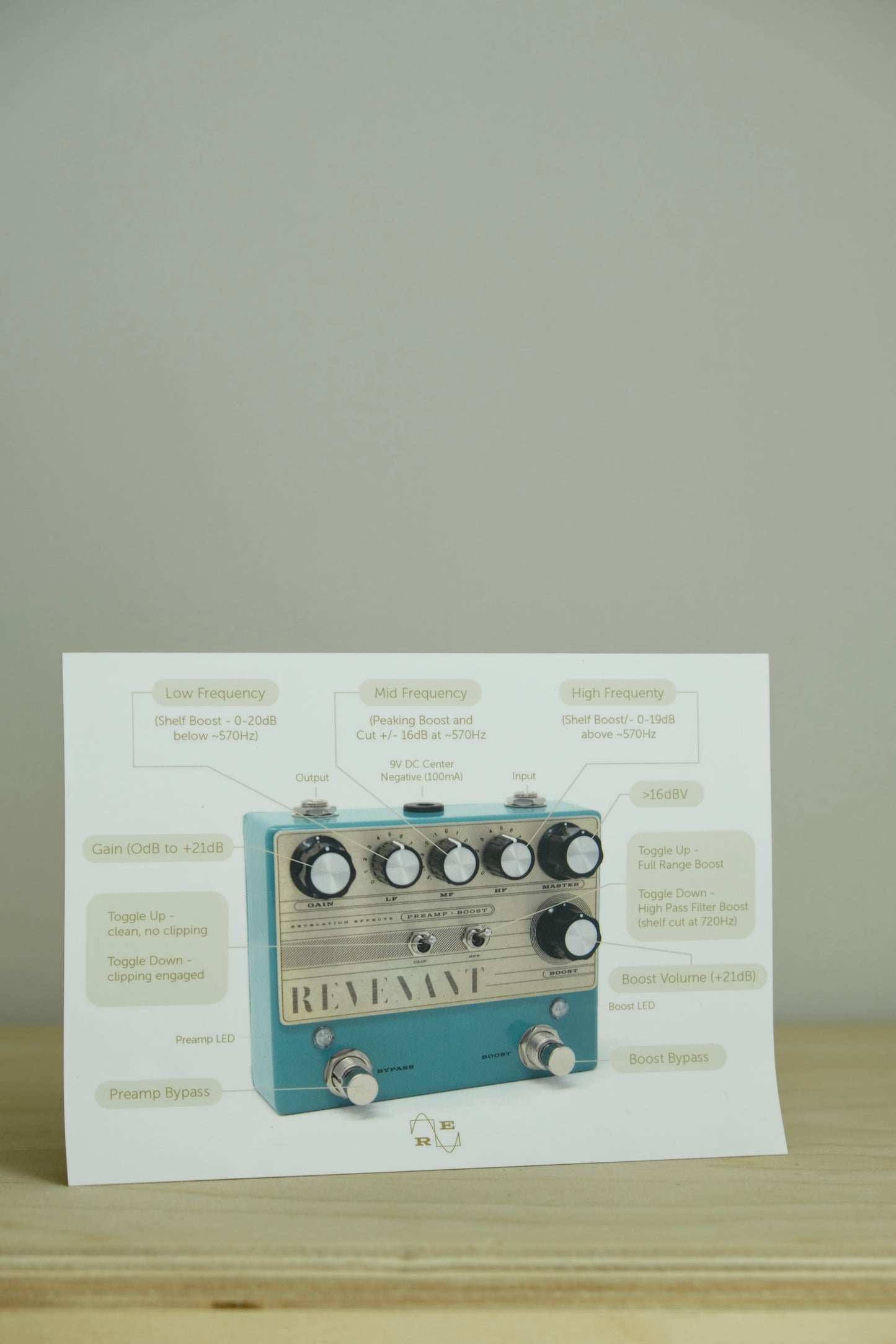 Revelation Effects Revenant Preamp - Boost