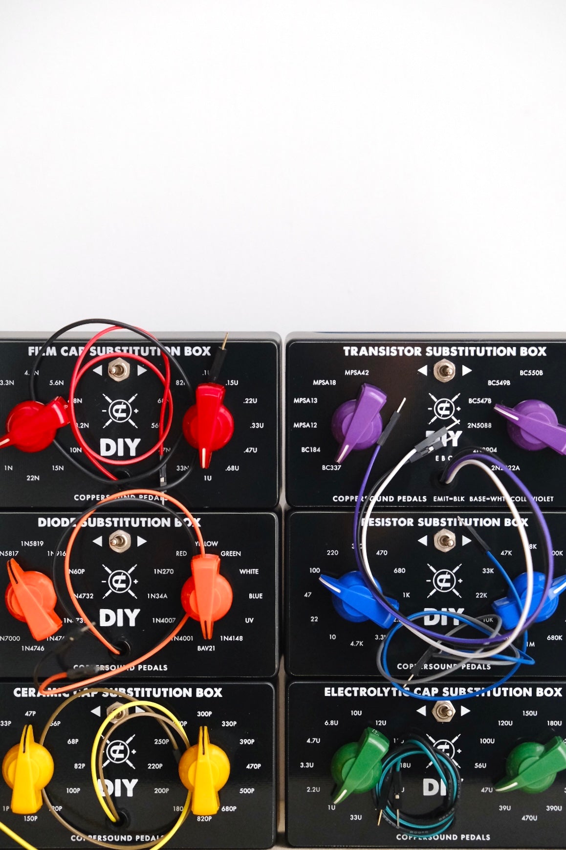 Coppersound DIY Film Capacitor Substitution Box