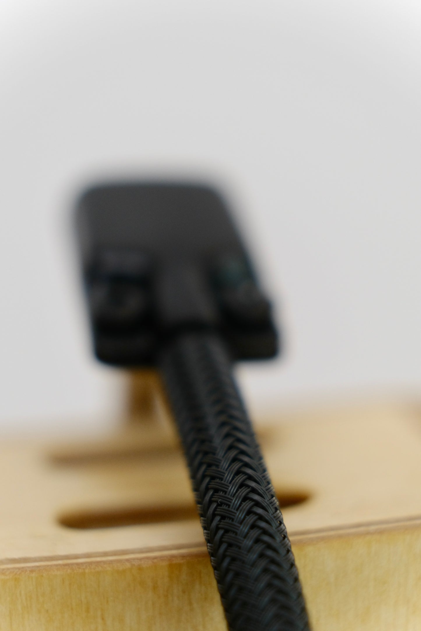 Caulfield Cables 6in TRS Patch Cables / Black w/ Black Plugs
