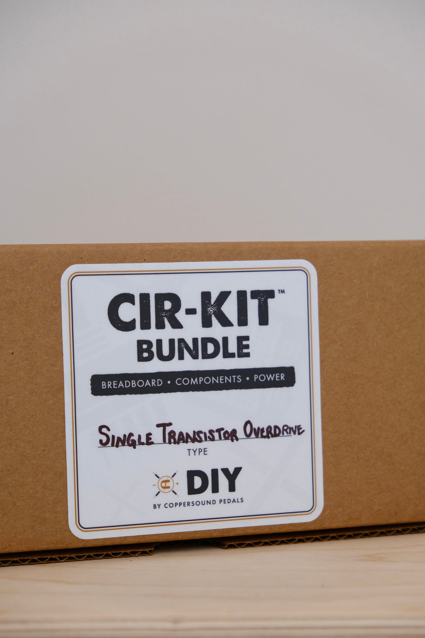 CopperSound DIY CIR-KIT Breadboard BUNDLE Single Transistor Overdrive
