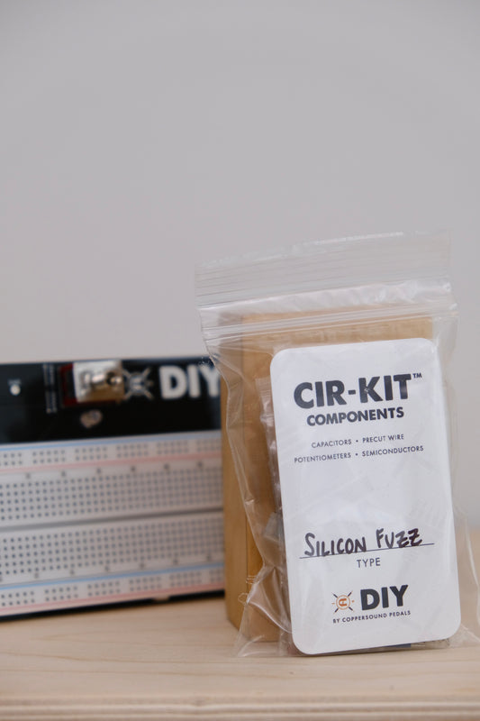 Coppersound DIY CIR-KIT Breadboard BUNDLE Silicon Fuzz