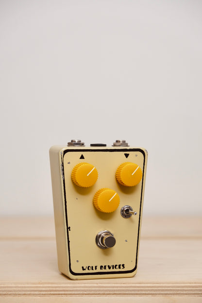 Wolf Devices Dual Fuzz Cream w/Yellow Knobs