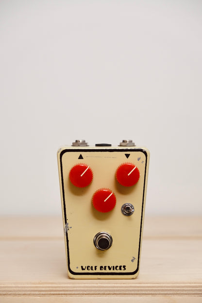 Wolf Devices Dual Fuzz Cream w/Orange Knobs