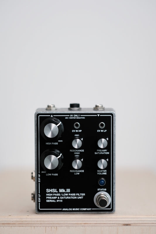 SO HIGH SO LOW FILTER & PREAMP - Raw