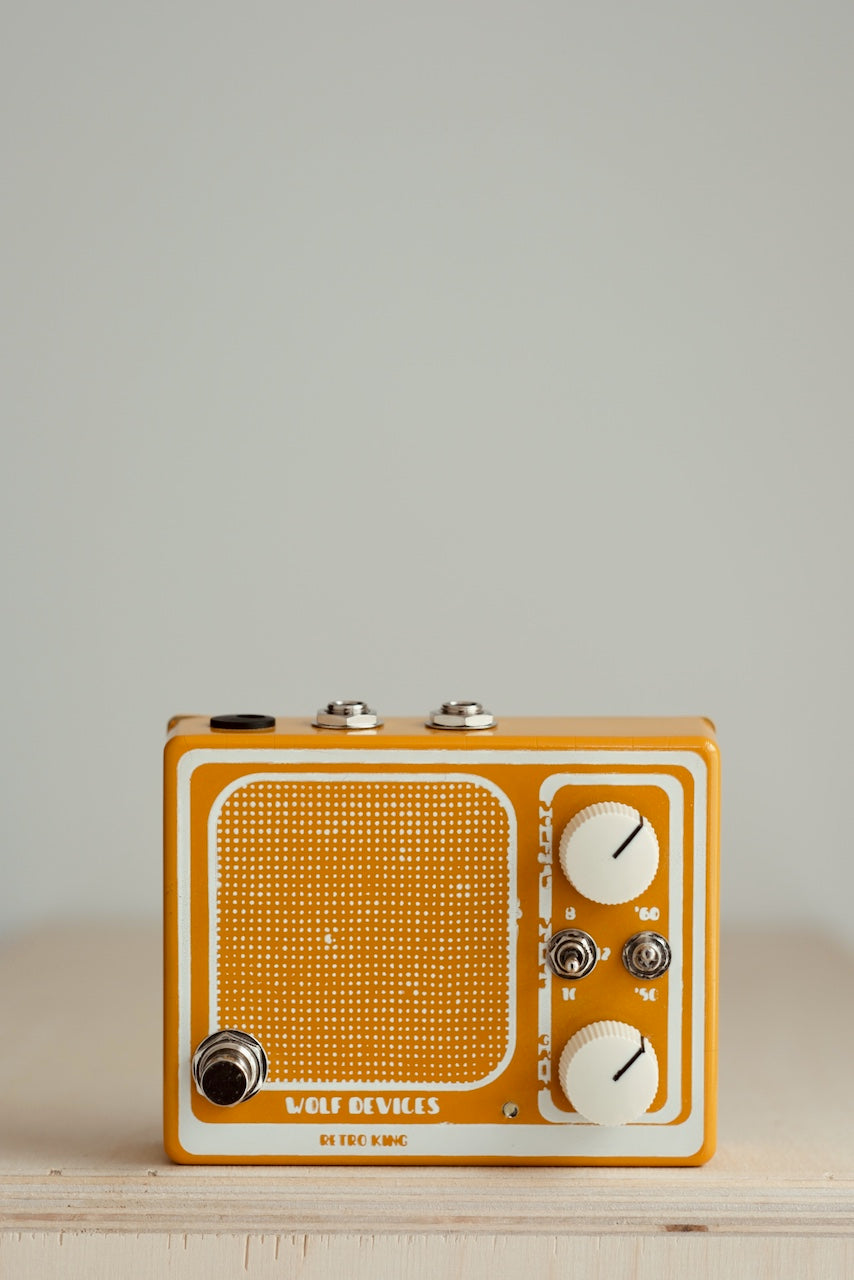 Wolf Devices - Retro King (Germanium & Silicon Overdrive) - Yellow