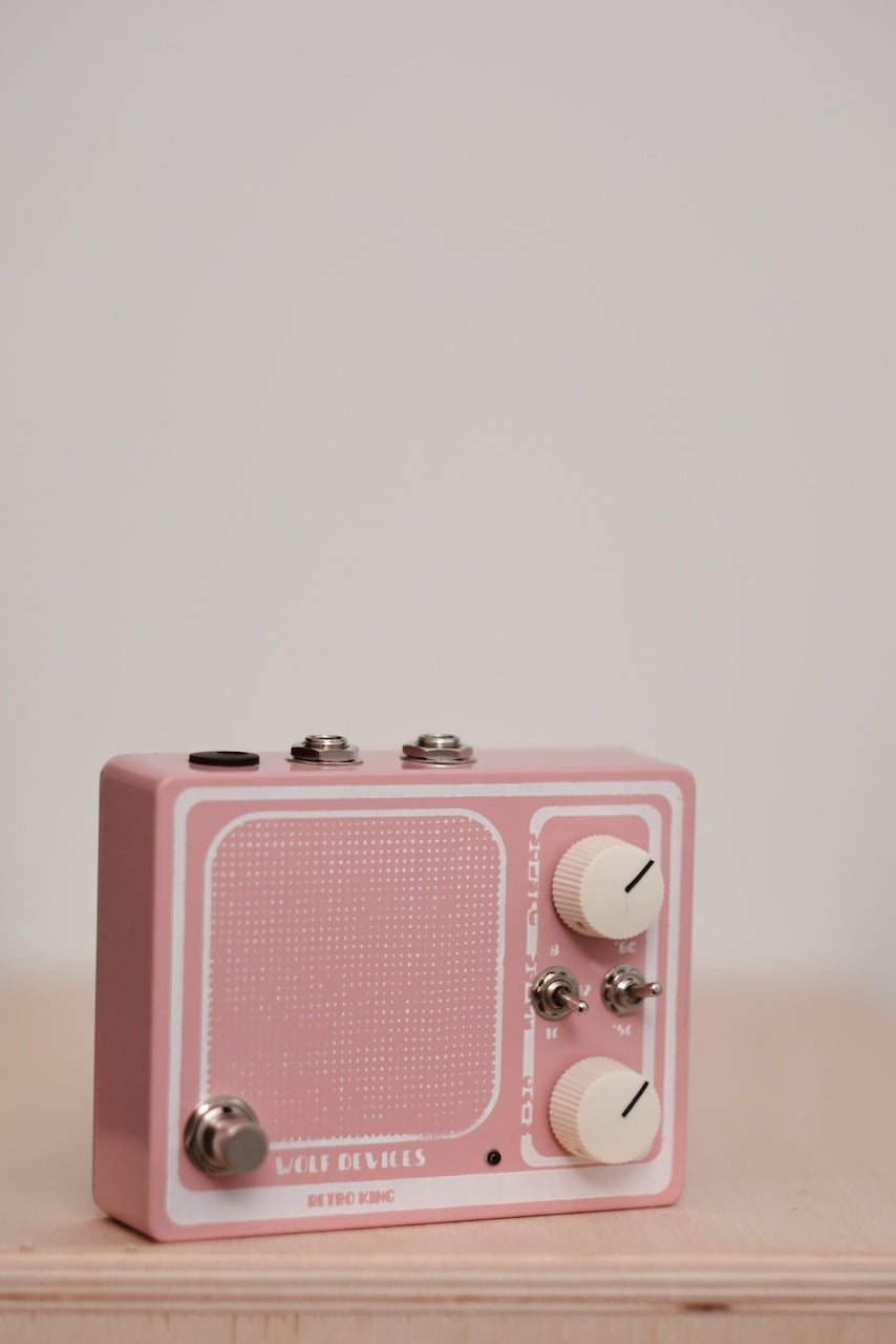 Wolf Devices - Retro King (Germanium & Silicon Overdrive) - Pink
