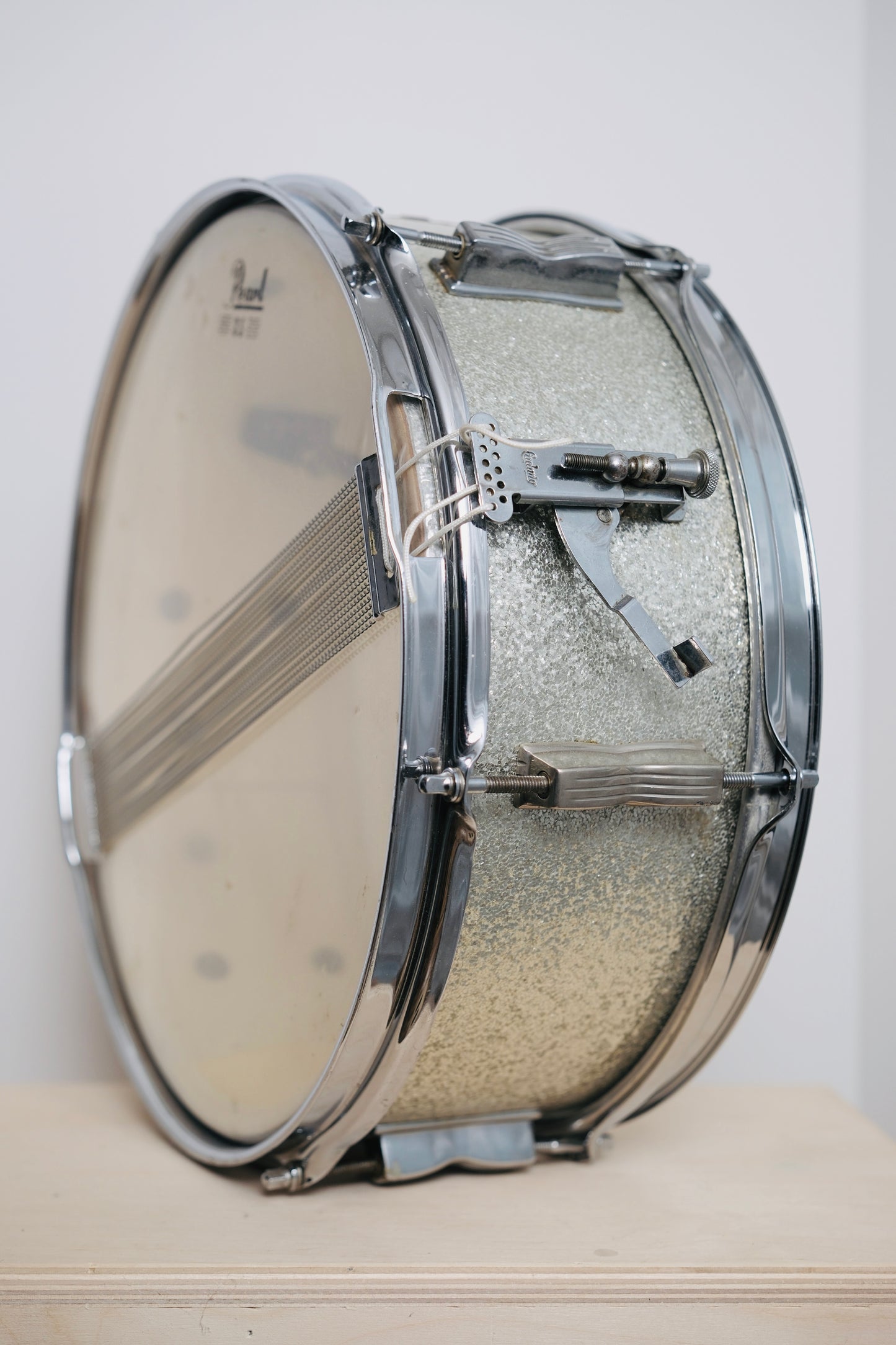 Ludwig Silver Sparkle Snare Drum